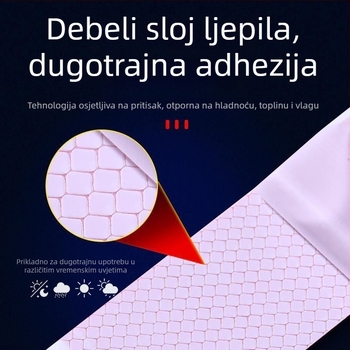 Reflektirajuća upozoravajuća naljepnica za vozila – pričvršćivanje usisnom čašicom – uzorak: upozoravajući znakovi – noćna vidljivost