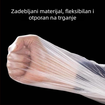 Maskirajući zaštitni film za lakiranje automobila i zaštitu od prašine namještaja — jednokratna plastična folija za renovaciju