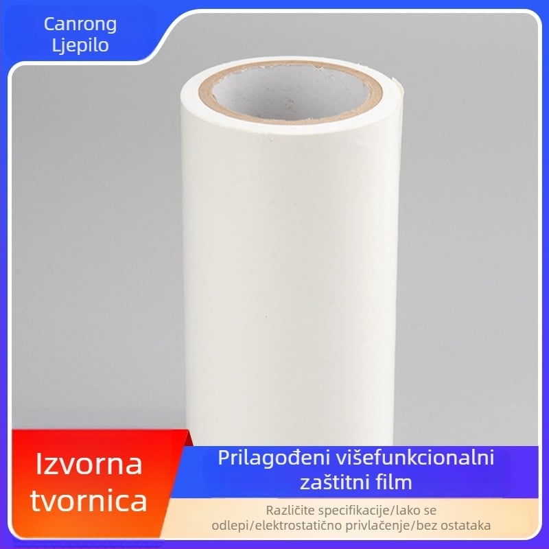 PE zaštitna folija za aluminijske profile i furnire - podesiva viskoznost, antistatična, otporna na ogrebotine, materijal: PE, jezgro: papirnata cijev
