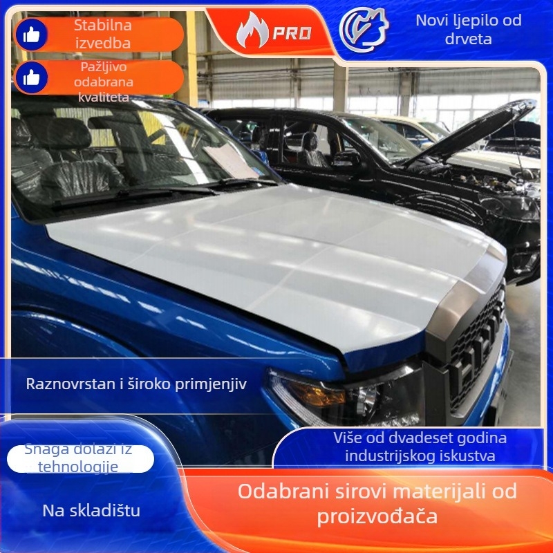 NT018 Automobilska zaštitna folija, samoljepljiva, PE materijal, debljina 40–60 mm, vodotopivo ljepilo