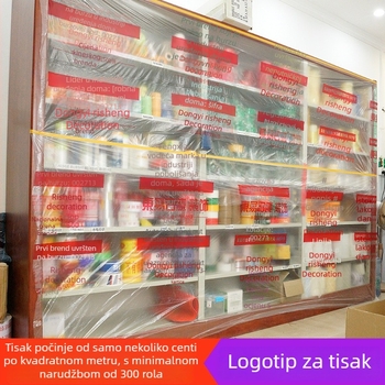 Maskirajući film za lakiranje automobila i kućnu dekoraciju; zaštitni film otporan na prašinu za podove i zidove.
