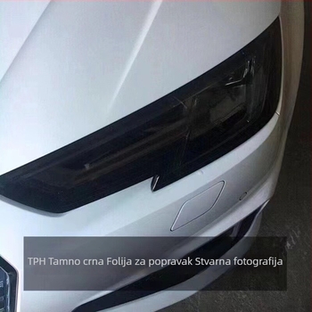 TPH zaštitna folija za svjetla automobila – dimno crna, svijetlo crna, svijetlo čajna nijansa i svijetlo plava
