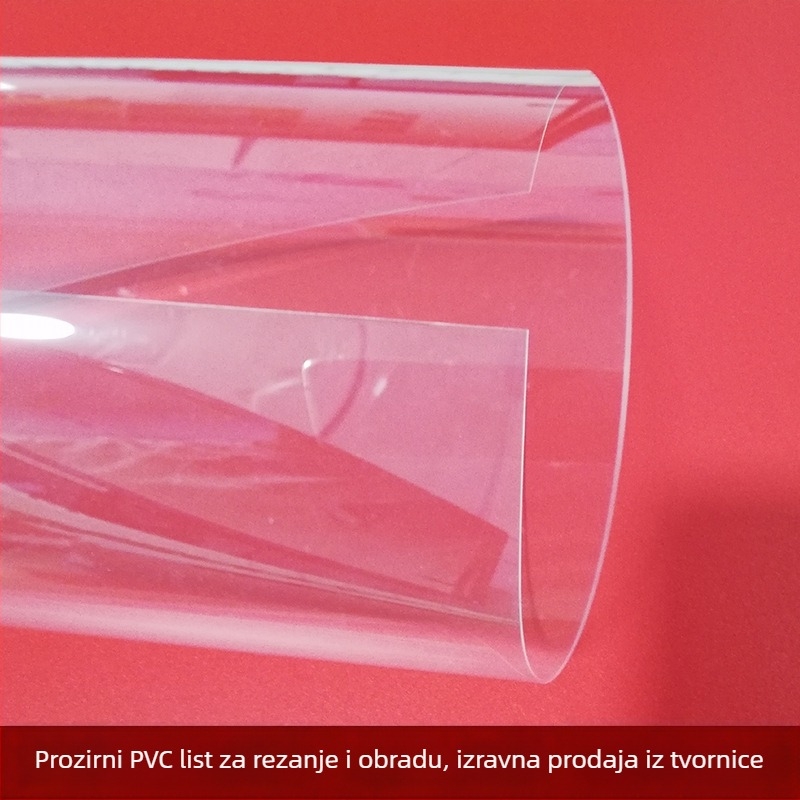 PVC plastični list – proziran, otporan na habanje, otporan na toplinu, otporan na hidrolozu; Model Jiaodong