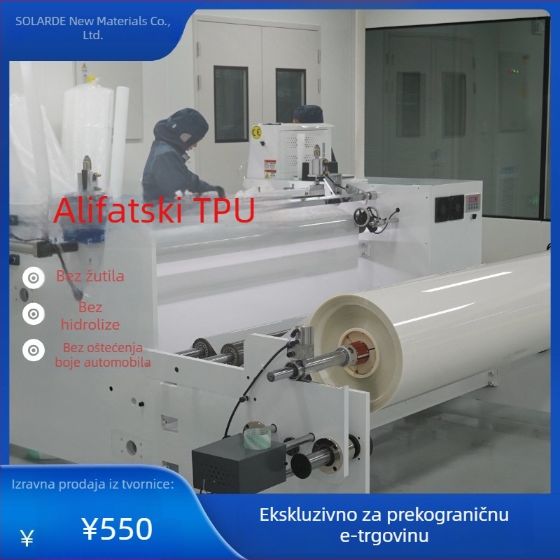 Prozirni TPU film zaštite laka automobila – samoregenerirajući, otporan na ogrebotine, protiv žutila