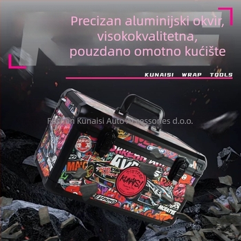Aluminijski alat za foliju za automobil – kutija alata Coolness, šifra KNS