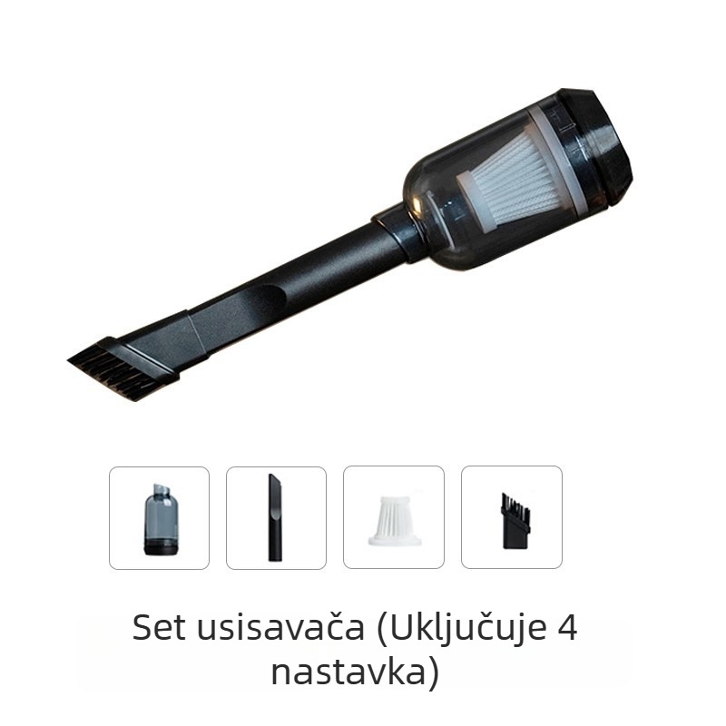 Ručni usisavač M3-13, 800W, 7.2V, punjivo, 5500Pa usisavanja