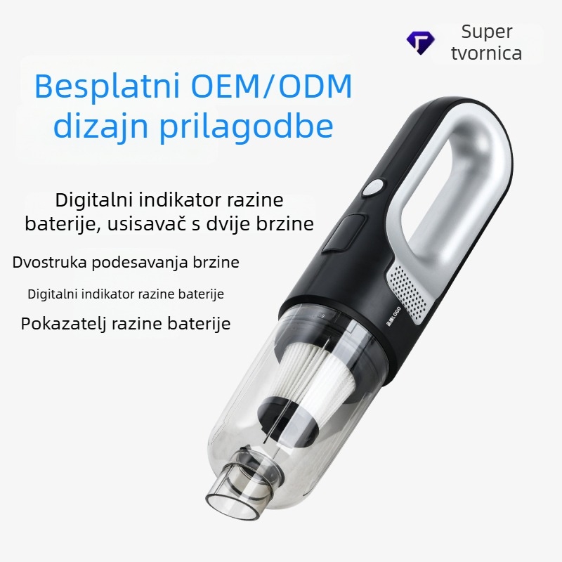Chelv A-094 usisavač za automobil, 12V, 75W, snaga usisavanja 5500 Pa, kabel duljine 400 cm