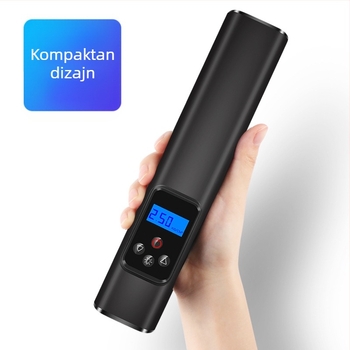 Automobilska pumpa za napuhivanje, 12V, 100W, kabel 3 m, 15-cilindrični elektromotor s digitalnim zaslonom