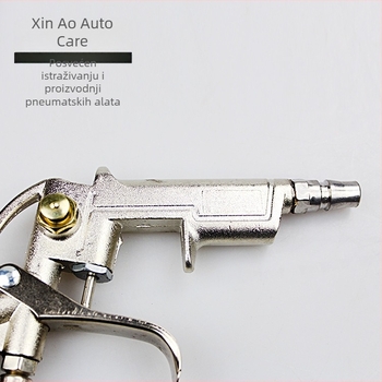Xin Ao mjerač tlaka za auto s inflacijskom cijevi – aluminij, raspon tlaka 200, različite jedinice, točnost 4