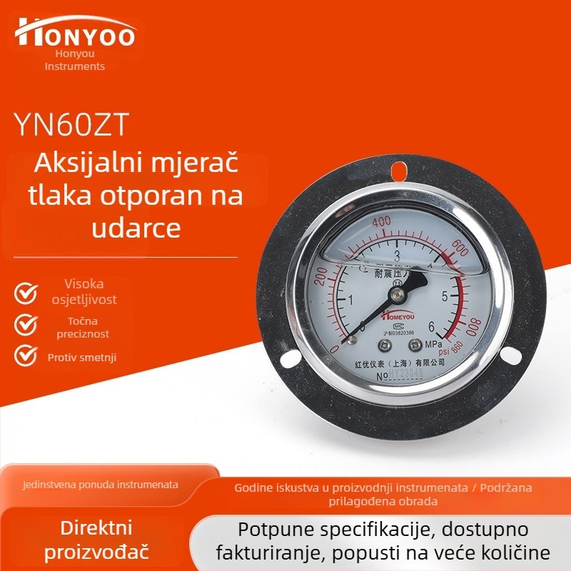 Yn60ZT Digitalni manometar, otporan na udarce