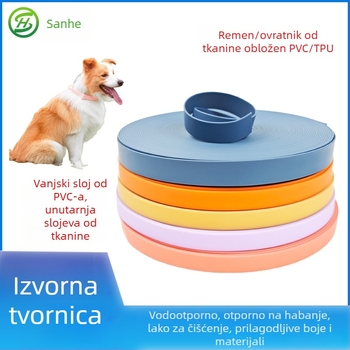 PVC gumirana traka za kućne ljubimce: trening uzica, ogrlica, harn i ručka za prtljagu