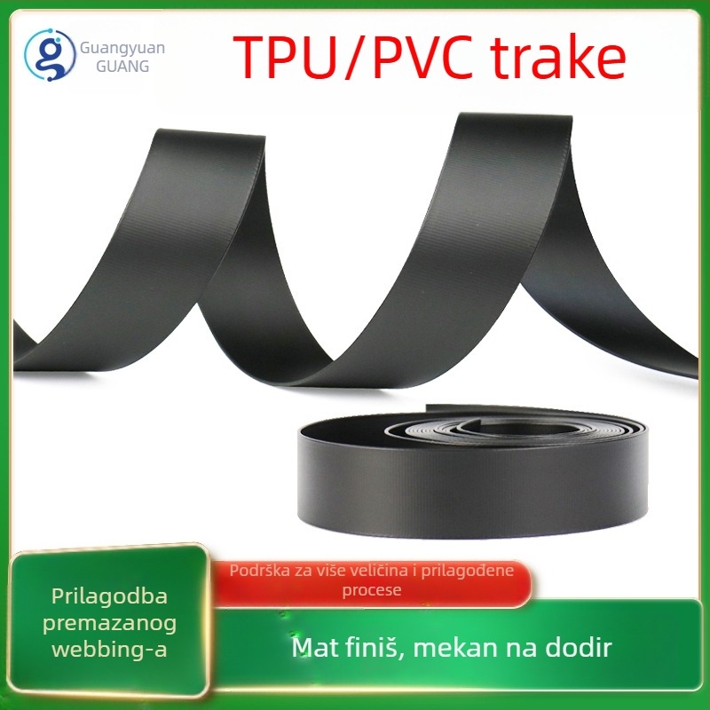 TPU premazani kaiš za ručicu prtljage; za torbe i ruksake; vodootporan, silikon traka