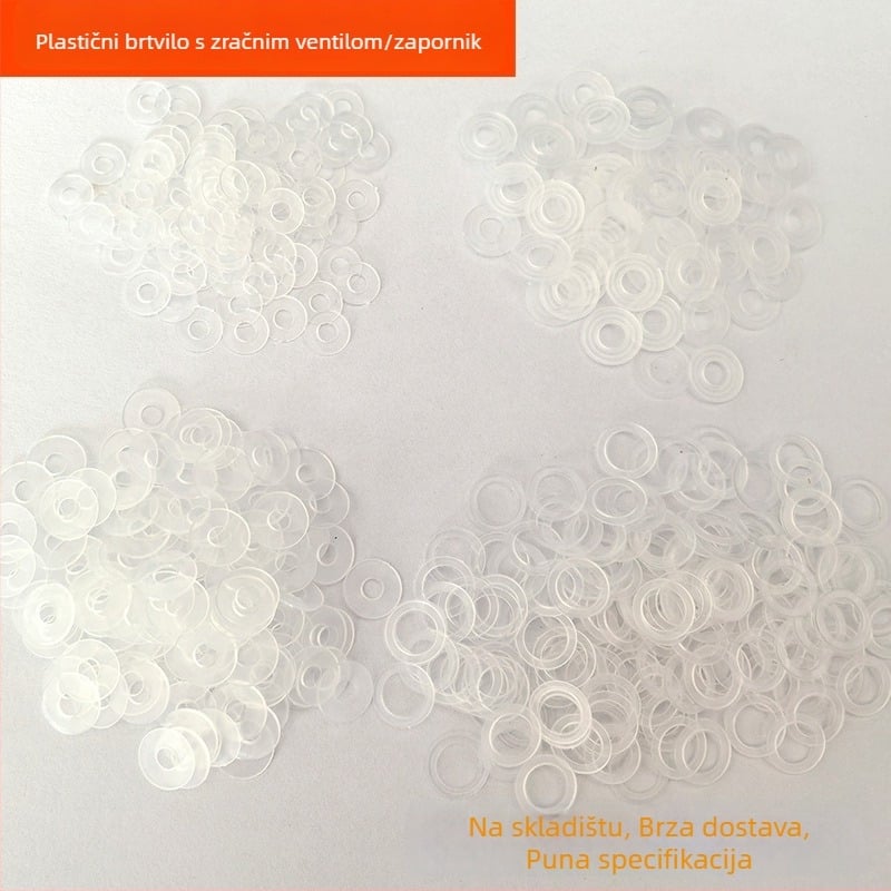 Plastična podloška s očima za I-buckle 633/831 — gumb s očima, snap podloška, Yuntu