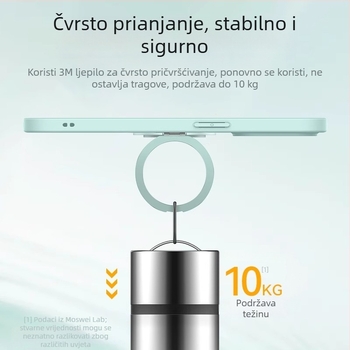 Držač u prstenu za telefon, stražnja maska, 360° rotacija, materijal legura