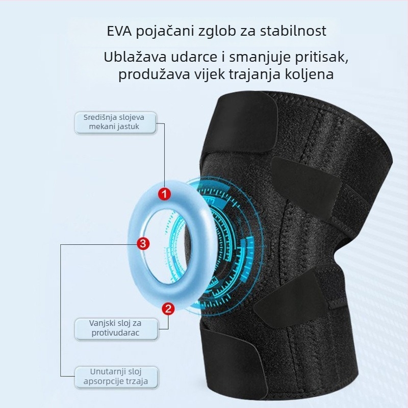Canter sportske koljene štitnike – zaštita koljena za planinarenje, badminton, trčanje i preskakanje užeta