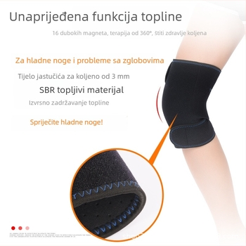 Junhang samozagrijavajući koljeni štitnik s turmalinom – magnetska terapija za muškarce, žene i starije osobe