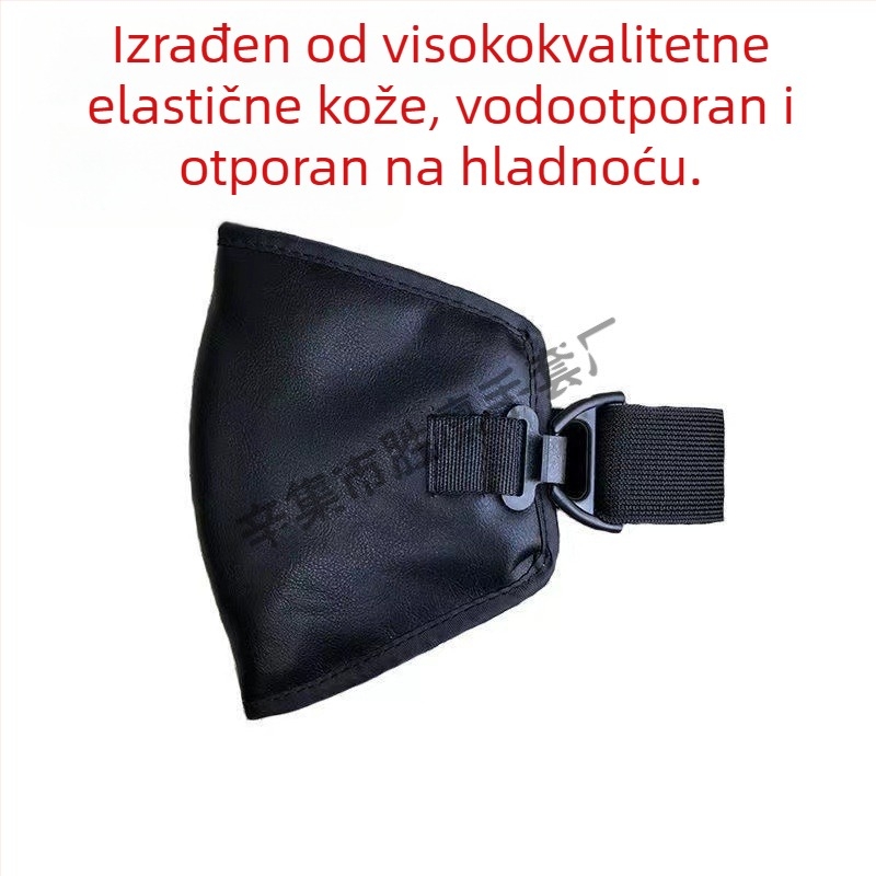 Zimske koljene zaštitne proteze s toplom podstavom za motocikle i električne bicikle – debele, otporne na vjetar i vodootporne