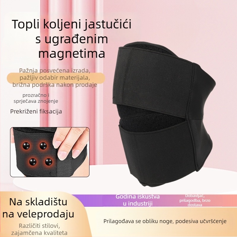Protekti za koljena - Materijal: Ok composite SBR; Za odrasle; Pogodno za trčanje, biciklizam, planinarenje i fitness; Težina: 250–300 g