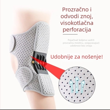 Zaštita koljena i pomoć pri rehabilitaciji nogu za starije osobe, podržava hodanje po stepenicama, stajanje i čučnjeve