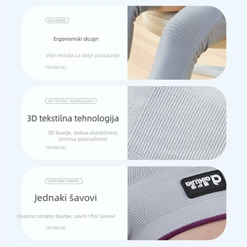 Love and Good Care Grafen športke kolenske zaštitne navlake za muškarce i žene, prozračne silikonske pločice, dvostruko pakiranje za trčanje i košarku