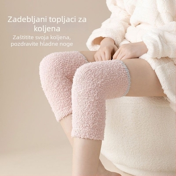 Toplinski koljeni zaštitnik, unisex narukvica za koljeno, ljetna verzija, koralni flis (Materijal: spužva; Za: djeca; Zaštićeni dio: koljeno; Kategorija: koljeni štitnici; Primjenjivi sport: dizanje utega)