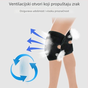 Zaštita koljena za ples i sport – topla, podesiva, unisex zaštita koljena s debelim pjenastim jastučićem za hip-hop, street dance i odbojku
