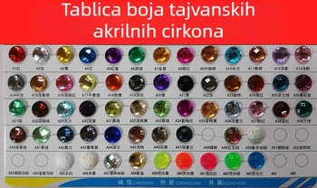 Akrilni marquise kristali s dvostrukim otvorom, dodatak za vjenčane cipele