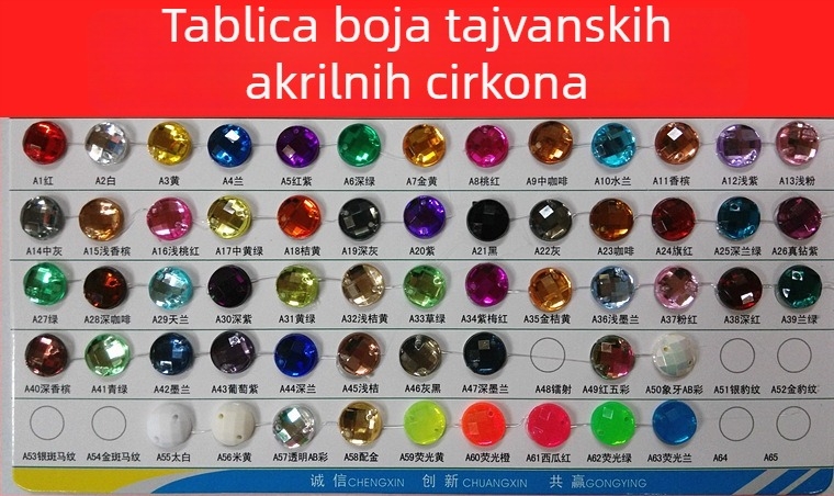 Akrilni marquise kristali s dvostrukim otvorom, dodatak za vjenčane cipele