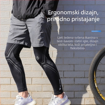 WEST BIKING Ljetni rukav za nogu za vožnju biciklom s Ice Silk, zaštita od sunca, brzo sušenje (Materijal: Ice Silk Lycra; Marka: WEST BIKING; Za djecu: Da; Kategorija proizvoda: Rukav za nogu / Rukav s vrpicom)