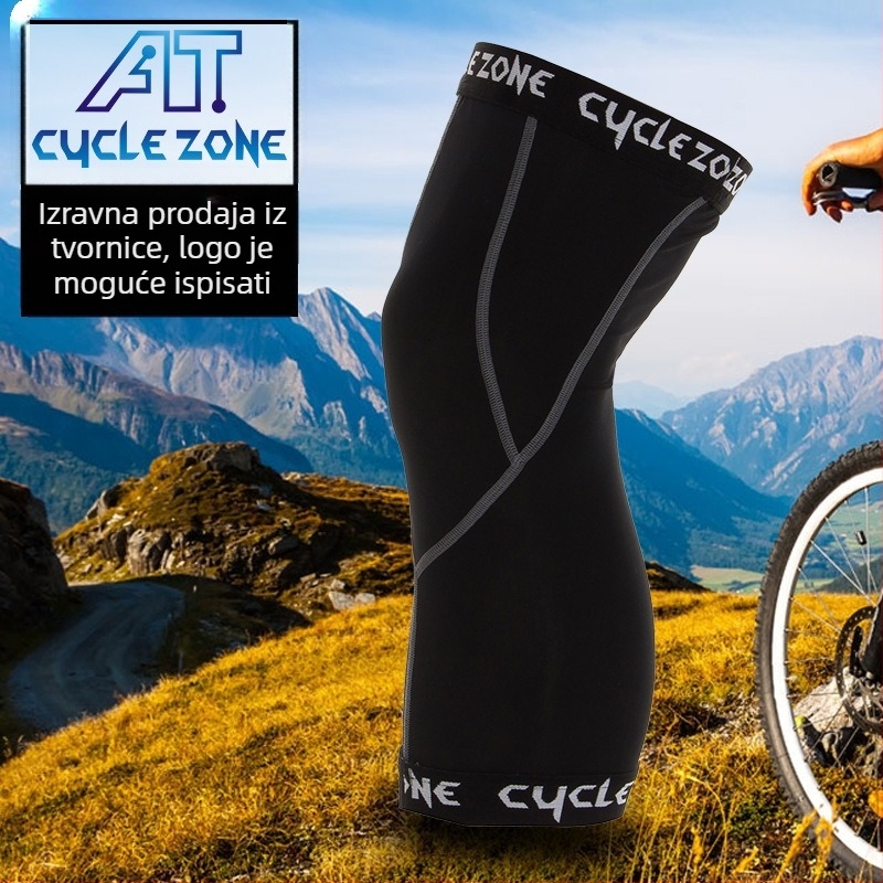 Sanmen Aite poliesterne navlake za noge za vožnju biciklom s vezanjem – odrasli