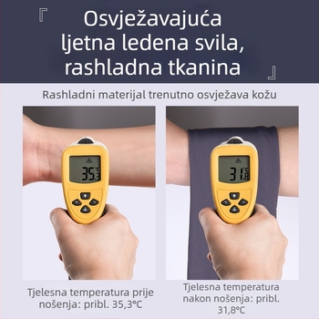 Ice Silk maska za lice s UV zaštitom za vanjske sportove, rashladni šal za glavu za ljetnu vožnju biciklom, zaštita od prašine