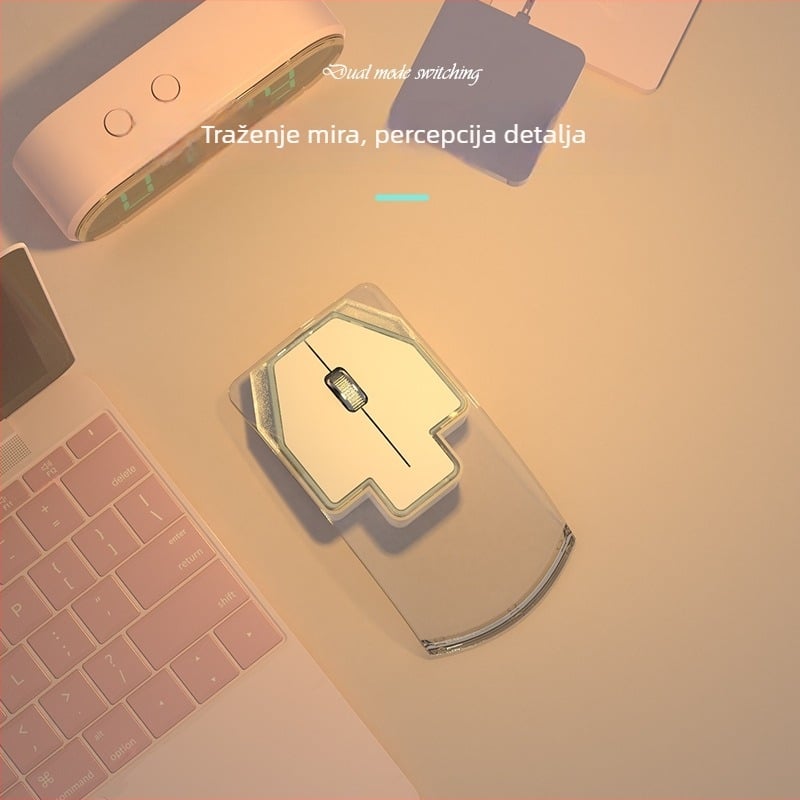 Bežična miška s dvostrukim režimom 2.4G/Bluetooth, 3 tipke, Bluetooth sučelje