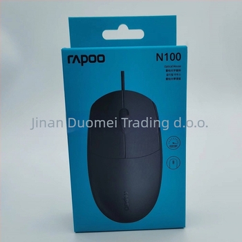 N100 žična optička miška – USB, 1000dpi, 2 tipke, ergonomska