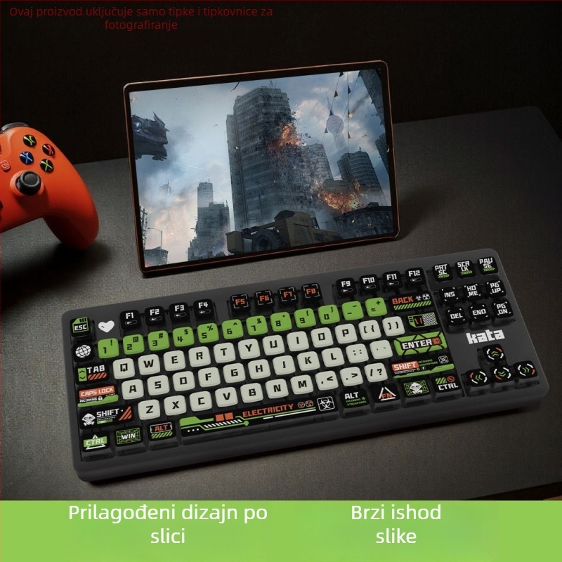 SA-profil kapica za mehaničku tipkovnicu (Model Mrhkbt05; PBT; Prozračna sa svih strana; Sublimacija)