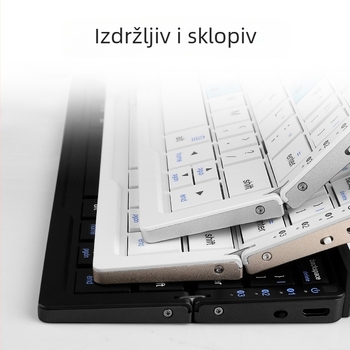 Bow sklopiva Bluetooth tipkovnica Hb199s za Apple iPad, Android i Xiaomi uređaje