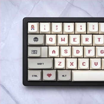 Kapsice tipki za videoigre, XDA profil, PBT materijal, sublimacija, kompatibilno s 95% tipkovnica, ergonomski