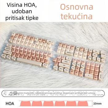 Keycaps za tipkovnicu s tekućim temeljem (mali komplet) – personalizirani, model: Liquid foundation keycaps (small complete set), materijal: 20225553378, težina: 200 g