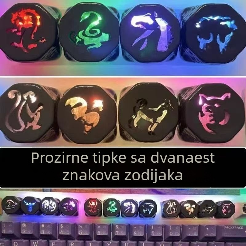 Kapice za tipke Jackie Chan Adventures - Dvanaest zviježđa, Svjetleći talisman, Anime kolekcija