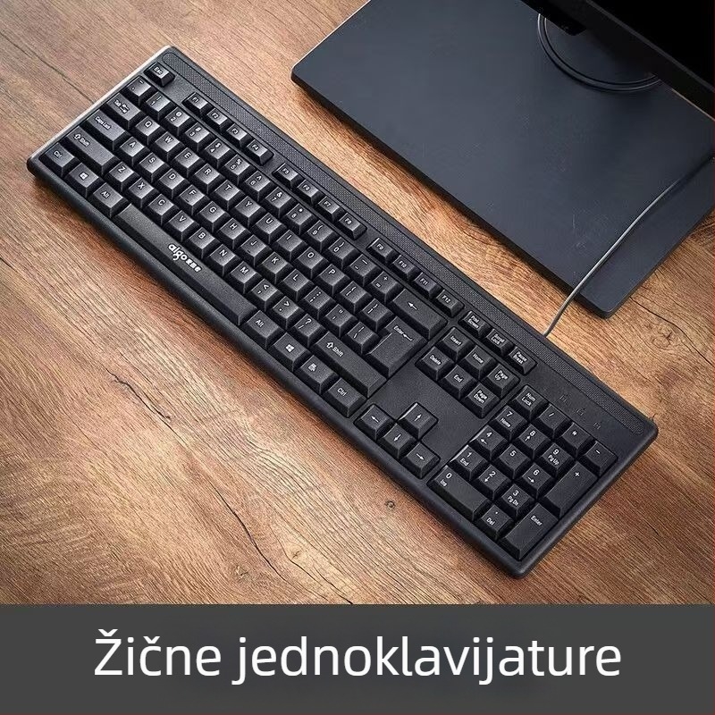 Patriot W921 kabelska USB membranska tipkovnica za desktop (107 tipki, silikon materijal, kompatibilan s desktopom)