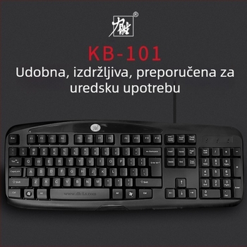 Lisheng KB-101A Žičana USB gaming tipkovnica — Thunder Sword izdanje