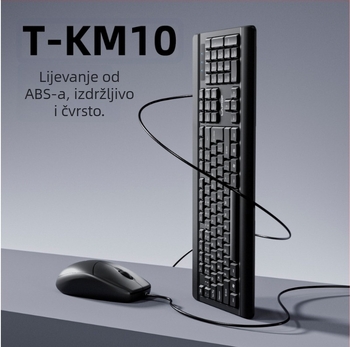 Rio tinto Žični set tipkovnice i miša — USB tipkovnica, USB miš, optički senzor