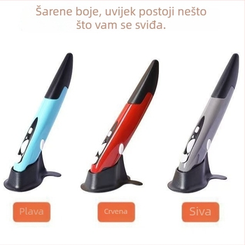 PR-03 miš u obliku olovke, bežični optički miš, 2.4G, ergonomski, 1600dpi