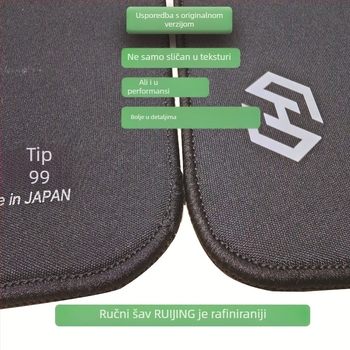 Ruijing Lingyu Type 99 gaming podloga za miš COSG Valorant Esports, velika tekstilna podloga, protuklizna, strojna obrada, OEM prilagodljivo
