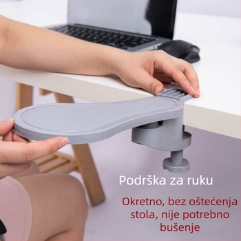 Rotirajuća potpora za ruku uz podlogu za zglob i miša za stolno računalo