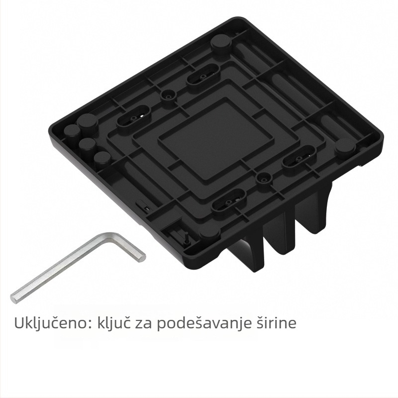 Stalak za prijenosno računalo — uspravni stalak za MacBook Pro, ABS, 200 g, kompatibilan s prijenosnim računalom, tabletom i mobilnim telefonom