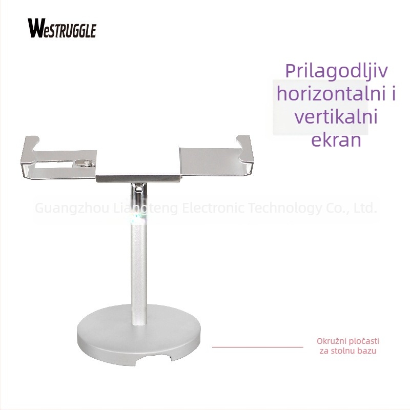 Držač za tablet s Brave – stolni nosač s podesavanjima za iPad 2/3/4 i iPad Mini, metalna konstrukcija, 1,1 kg