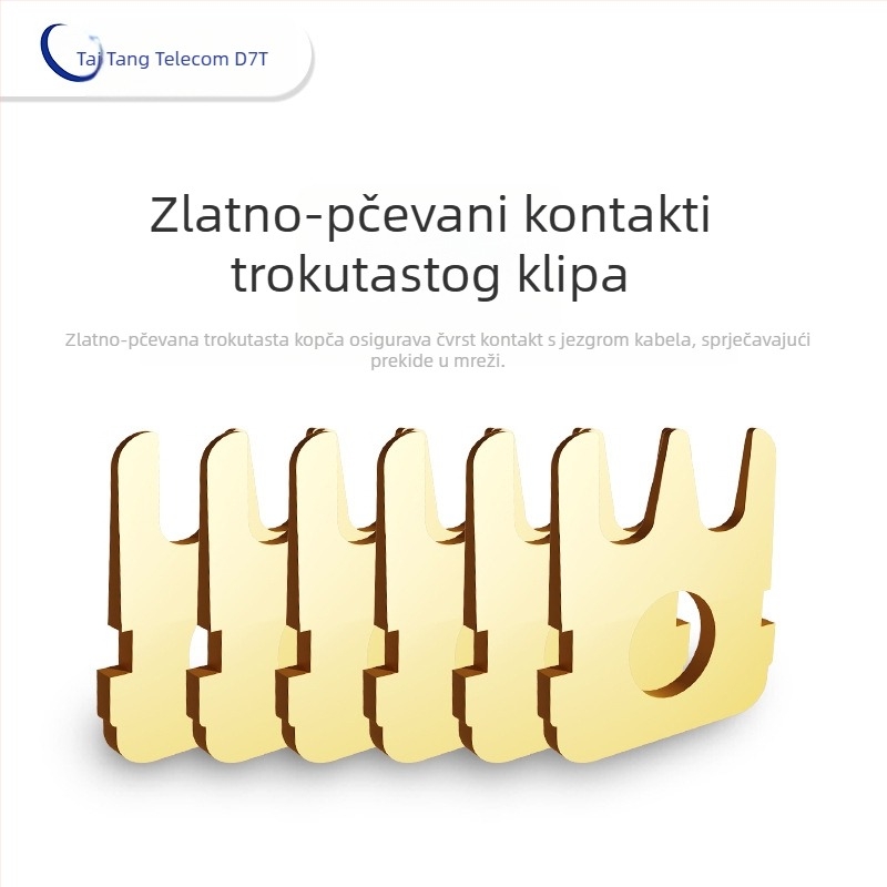 Cat6 neizolirani patch kabel RJ45 sučelje — brzina prijenosa 10000 Mbps, Marka: Dtt/Datang telecom, Model: Cat6 neizolirani patch kabel