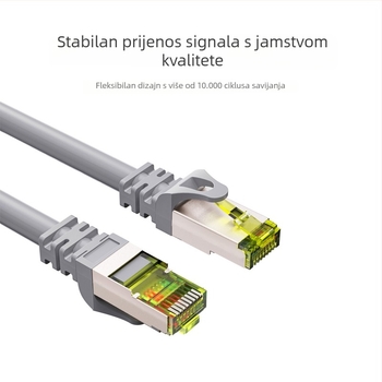 Kabel mreže Category 6 Gigabit Ethernet za usmjerivač