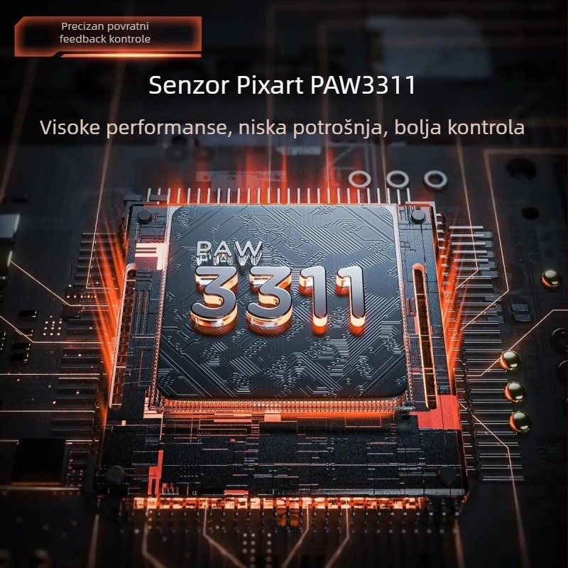 AOC bežični Bluetooth miš, 3 tipke, 2017