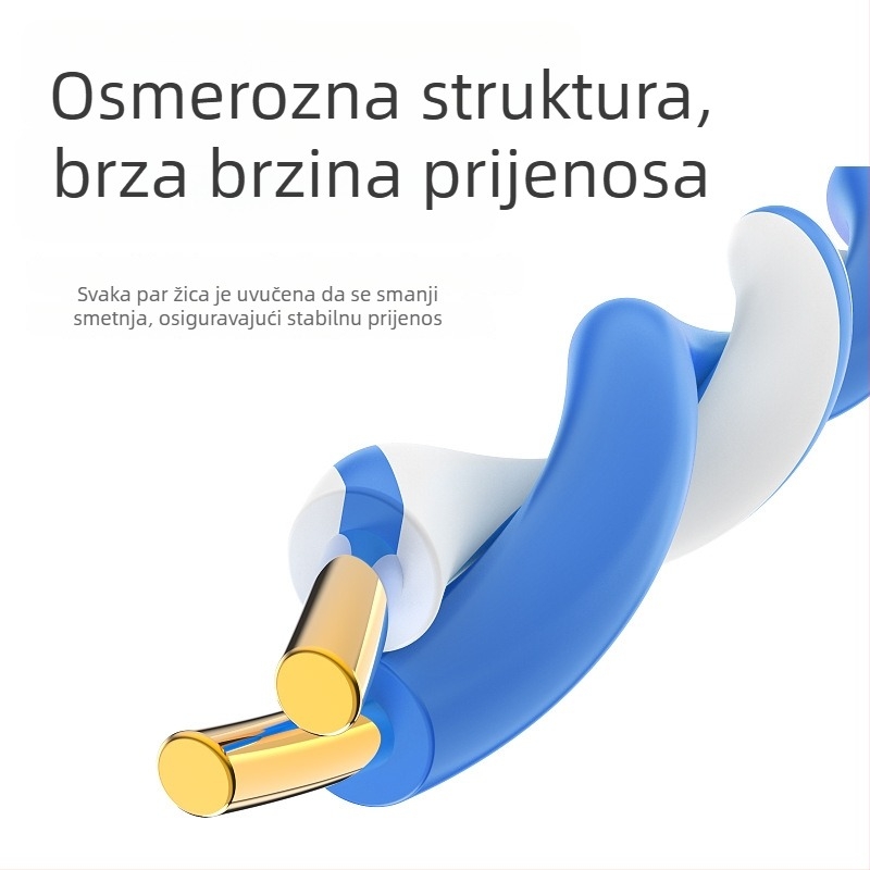 Cat5e mrežni kabel, nezaštićen, 8 vodiča, duljina 300 m, bakar bez olova